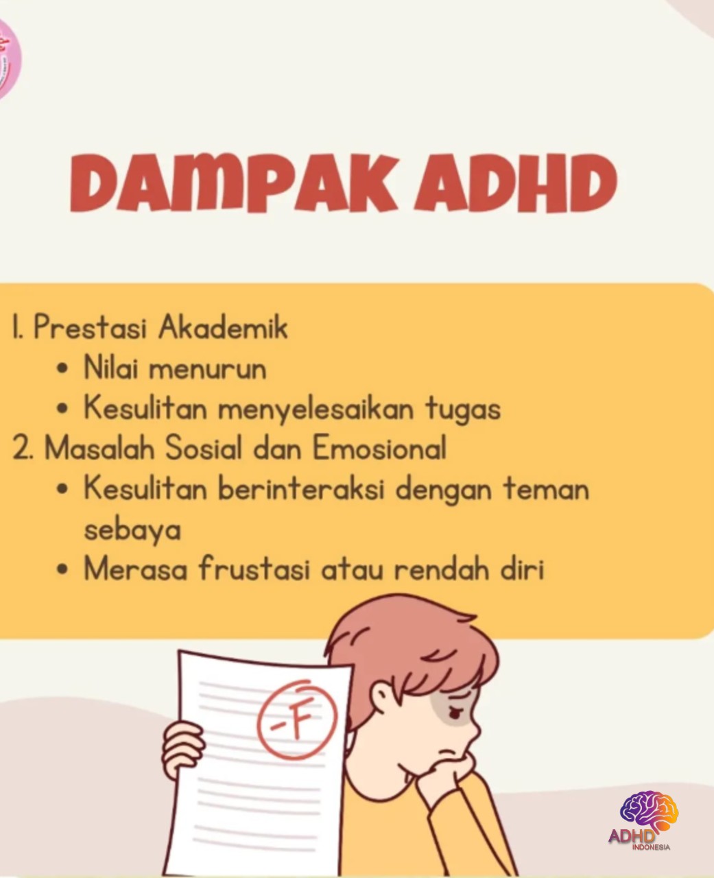 Dampak ADHD terhadap Proses Belajar Anak di Kabupaten. Manokwari Selatan