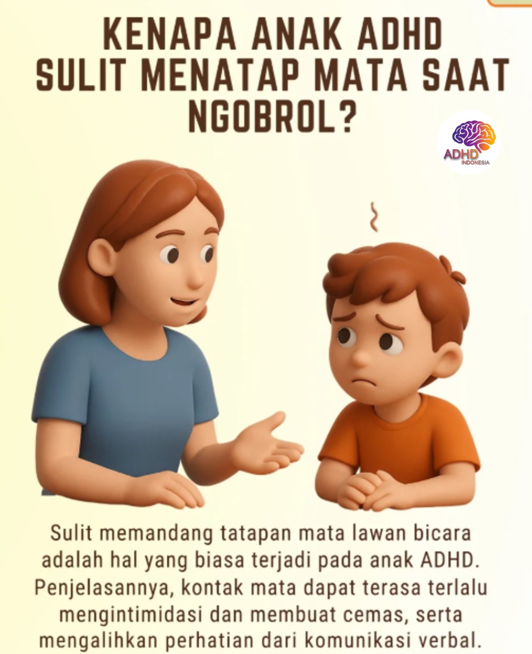 Kesalahan Umum dalam Menangani Anak ADHD di Kabupaten. Manokwari Selatan