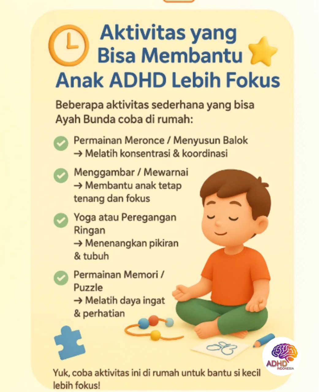Pendekatan Edukatif yang Tepat untuk Anak ADHD di Kabupaten. Manokwari Selatan