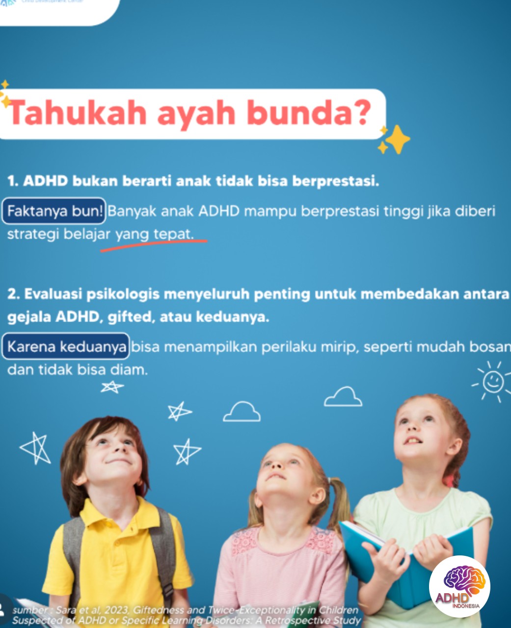 Peran Orang Tua dalam Mendampingi Anak ADHD di Kabupaten. Manokwari Selatan